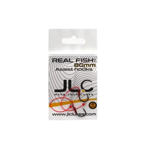 JLC Assist Hook Real Fish 80 mm