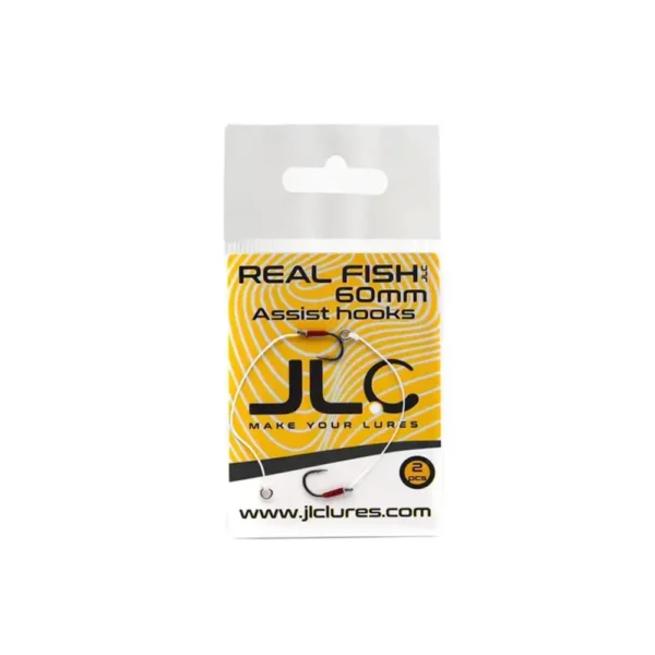 JLC Assist Hook Real Fish 60 mm