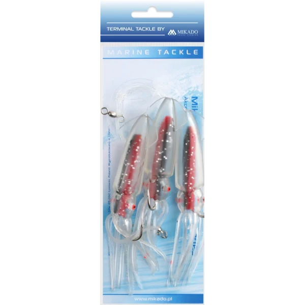 Mikado  Norway Sea Rig - Squid Rig 7.5cm Set 3X Size 6/0